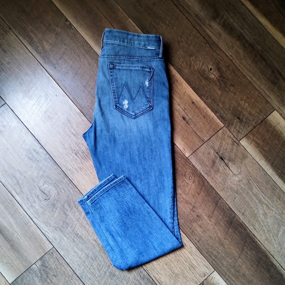 Mother Graffiti girl ankle jeans sz 32
